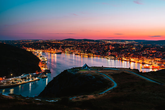 St. John's  Harbour at Night